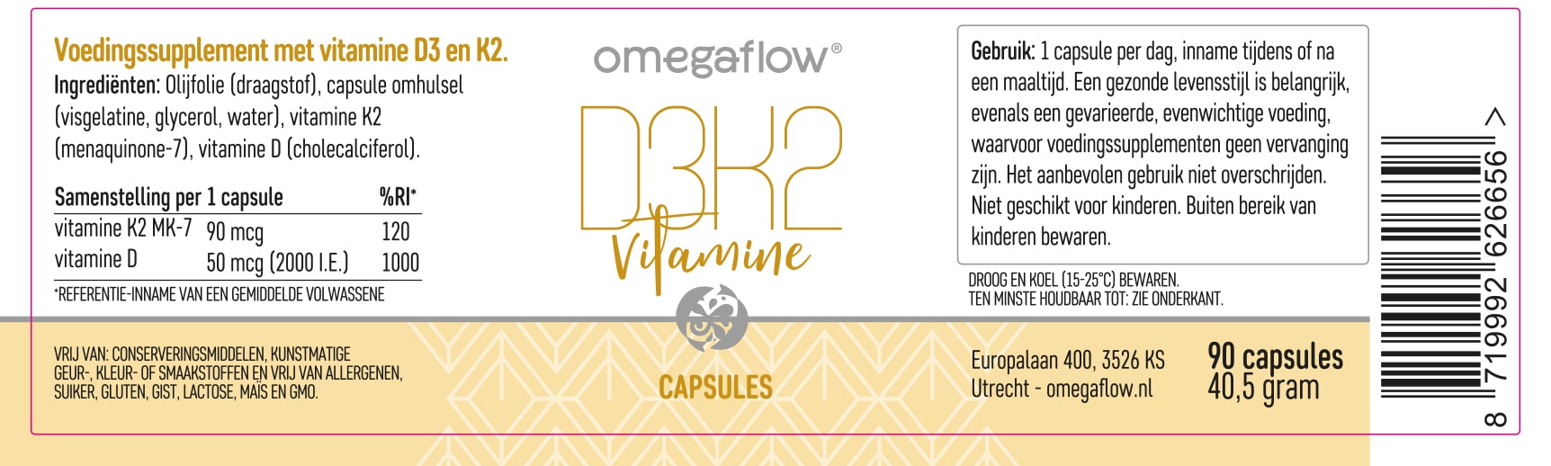 Vitamine D3K2 - Afbeelding 2